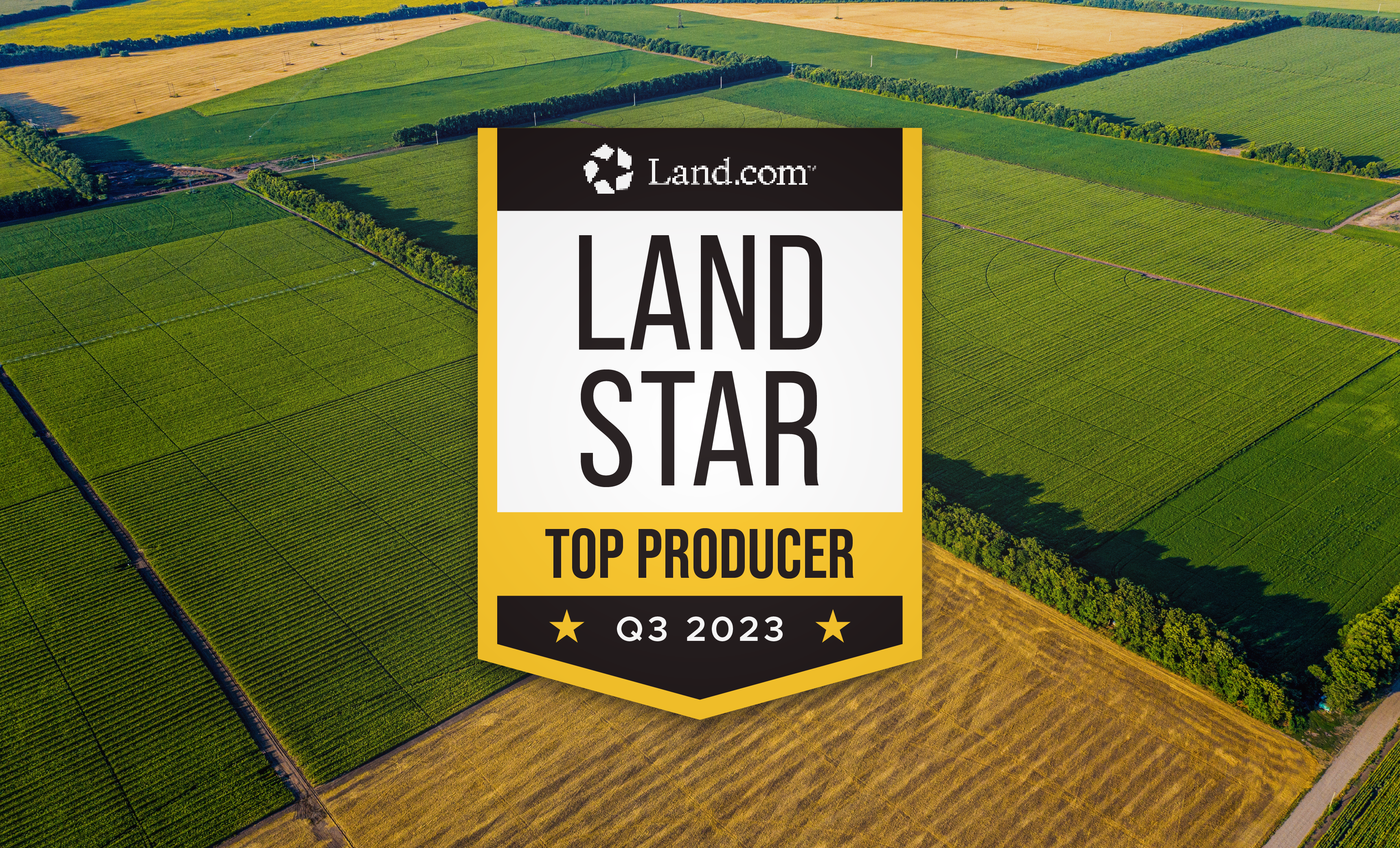 Two Time Recipient of the Land Star Top Producer Award